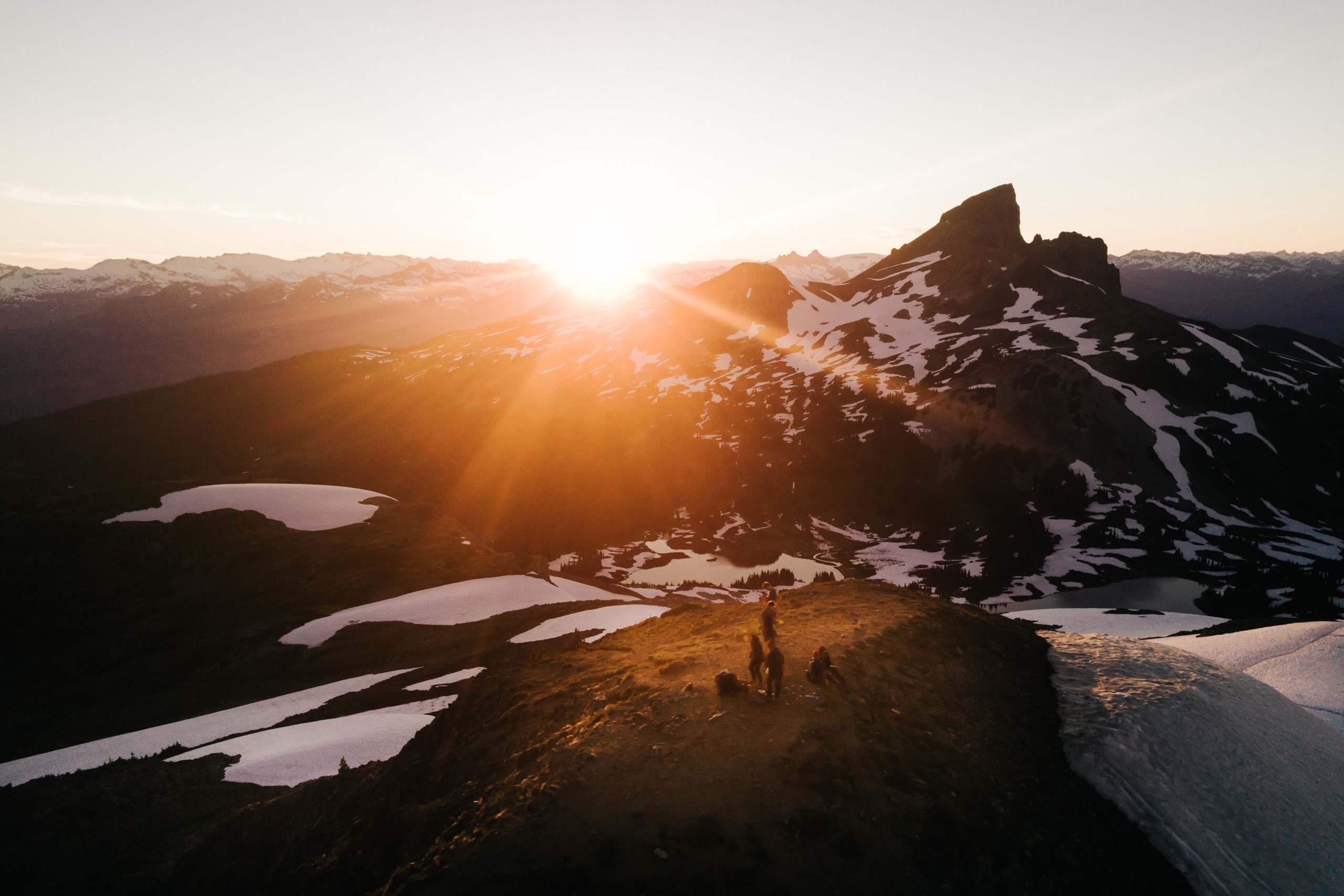 To the Top of Panorama Ridge